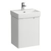 Laufen Juna mosdó szekrény,  zsanér a bal oldalon, 42 cm széles H4114411099991, Pro S