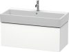 Duravit L-Cube, mosdó szekrény  98,4 cm széles LC 6178, Vero Air