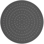   laufen rainshower round, zuhanyfej Ø 300 mm 3679810812321, matt titán fekete, bemutatótermi