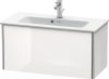 Duravit XSquare, mosdó szekrény 81 cm széles XS 4066 dekor 2 ME by Starck