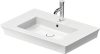 Duravit White Tulip, mosdó  75 cm széles 236375, WonderGliss fehér