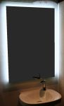 világító tükör 100 x 80 cm LED világítással világító tükör 100 x 80 cm LED világítással