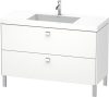 Duravit Brioso, mosdó szekrénnyel 120 cm széles BR4703 dekor 1, Vero Air