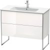 Duravit XSquare, mosdó szekrény 101 cm széles XS 4447 dekor 2 ME by Starck Duravit XSquare, mosdó szekrény 101 cm széles XS 4447 dekor 2 ME by Starck