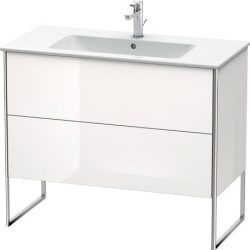 Duravit XSquare, mosdó szekrény 101 cm széles XS 4447 dekor 2 ME by Starck