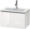 Duravit L-Cube, mosdó szekrény  62 cm széles LC 6156 lakkozott, ME by Starck