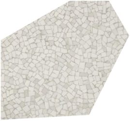 fap ceramiche roma diamond, caleido frammenti white 37 x 52 cm RT fényes