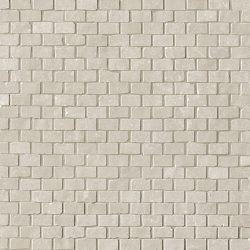 fap ceramiche maku, grey brick mosaico 30,5 x 30,5 cm 