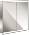 Emco, Asis Prime2 tükrös szekrény világítással, 140 mm mély, két ajtós, falba süllyeszthető, két fénycsíkkal Emco, Asis Prime2 tükrös szekrény világítással, 140 mm mély, két ajtós, falba süllyeszthető, két fénycsíkkal