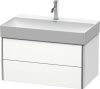 Duravit XSquare, mosdó szekrény 78,4 cm széles XS 4162 dekor 1 DuraSquare