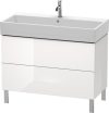 Duravit L-Cube, mosdó szekrény  98,4 cm széles LC 6778 dekor 2, Vero Air