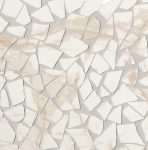   fap ceramiche roma diamond, calacatta schegge mosaico 30 x 30 cm fényes