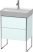 Duravit XSquare, mosdó szekrény 58,4 cm széles XS 4453 dekor 1 DuraSquare