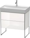 Duravit XSquare, mosdó szekrény 78,4 cm széles XS 4443 dekor2 DuraSquare