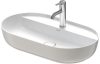 Duravit Luv mosdótál, 70 cm 038070, kívül szatén szürke