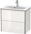 Duravit XSquare, mosdó szekrény 61 cm széles XS 4165 lakkozott ME by Starck