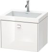 Duravit Brioso, mosdó szekrénnyel 60 cm széles BR4600 dekor 2, Vero Air