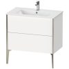 Duravit XViu, mosdó szekrény  81 cm széles XV4482 dekor1 ME by Starck