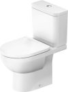 Duravit No.1, álló monoblokkos rimless wc 218309, HygieneGlaze