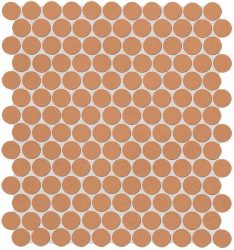 fap ceramiche color now, curcuma round mosaico 29,5 x 32,5 cm