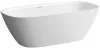 Laufen Ino kád 170x75 cm H2313020650001, fekete/fehér