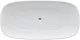 Laufen Ino kád 170x75 cm H2313020650001, fekete/fehér