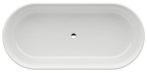 Laufen Val kád 160x75 cm H2302820650001, fekete/fehér