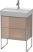 Duravit XSquare, mosdó szekrény 58,4 cm széles XS 4453 lakkozott DuraSquare