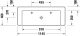 Duravit Bento Starck Box, mosdótál 114 cm széles 2660113272