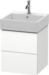 Duravit L-Cube, mosdó szekrény  48,4 cm széles LC 6274, Vero Air