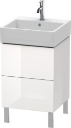 Duravit L-Cube, mosdó szekrény  48,4 cm széles LC 6774 dekor 2, Vero Air