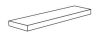 sant'agostino form, ang. gradone sarok lépcső 33 x 120 cm natur sant'agostino form, ang. gradone sarok lépcső 33 x 120 cm natur