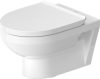 Duravit No.1, fali rimless wc 256209, HygieneGlaze