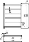 Zehnder Stalox radiátor 60 x 45 cm Zehnder Stalox radiátor 60 x 45 cm