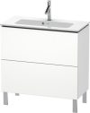 Duravit L-Cube, mosdó szekrény  82 cm széles LC 6674, ME by Starck