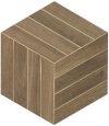 fap ceramiche fapnest, oak cube mosaico 37,5 x 43 cm matt