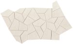 fap ceramiche sheer, white gres fly mosaico 25 x 41,5 cm