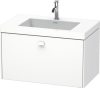 Duravit Brioso, mosdó szekrénnyel 80 cm széles BR4601 dekor 1, Vero Air