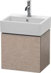 Duravit L-Cube, mosdó szekrény  43,4 cm széles LC 6245 furnérozott, Vero Air