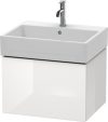 Duravit L-Cube, mosdó szekrény  58,4 cm széles LC 6175 dekor 2, Vero Air