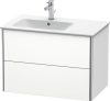 Duravit XSquare, mosdó szekrény 81 cm széles XS 4176 dekor 1 ME by Starck