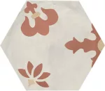 Marca Corona 1741, terra art com.giglio t/c esagona