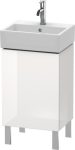 Duravit L-Cube, mosdó szekrény  43,4 cm széles LC 6750 lakkozott, Vero Air