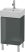 Duravit L-Cube, mosdó szekrény  43,4 cm széles LC 6750 lakkozott, Vero Air