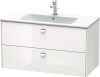 Duravit Brioso, mosdó szekrény 102 cm széles BR4103 dekor 2, Me by Starck