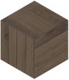 fap ceramiche fapnest, brown cube mosaico 37,5 x 43 cm matt