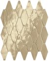 fap ceramiche glim, tortora rombi mosaico 31 x 35,5 cm RT brillante