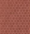 fap ceramiche color line, copper marsala round mosaico 30,5 x 30,5 cm