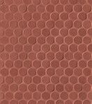   fap ceramiche color line, copper marsala round mosaico 30,5 x 30,5 cm