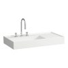 Laufen, Kartell by Laufen mosdó 90 cm széles H8183384001111, csiszolt, LCC fehér Laufen, Kartell by Laufen mosdó 90 cm széles H8183384001111, csiszolt, LCC fehér